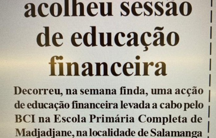 BCI -Cerimónia entrega Donativos 